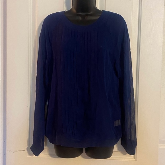 “ONE FINE DAY” Anthropologie Sheer Blouse - Picture 5 of 14